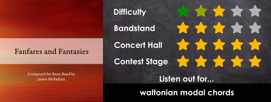 Oops! You're supposed to see a lovely graphic here. Nevermind... you can still purchase Fanfares and Fantasies today!